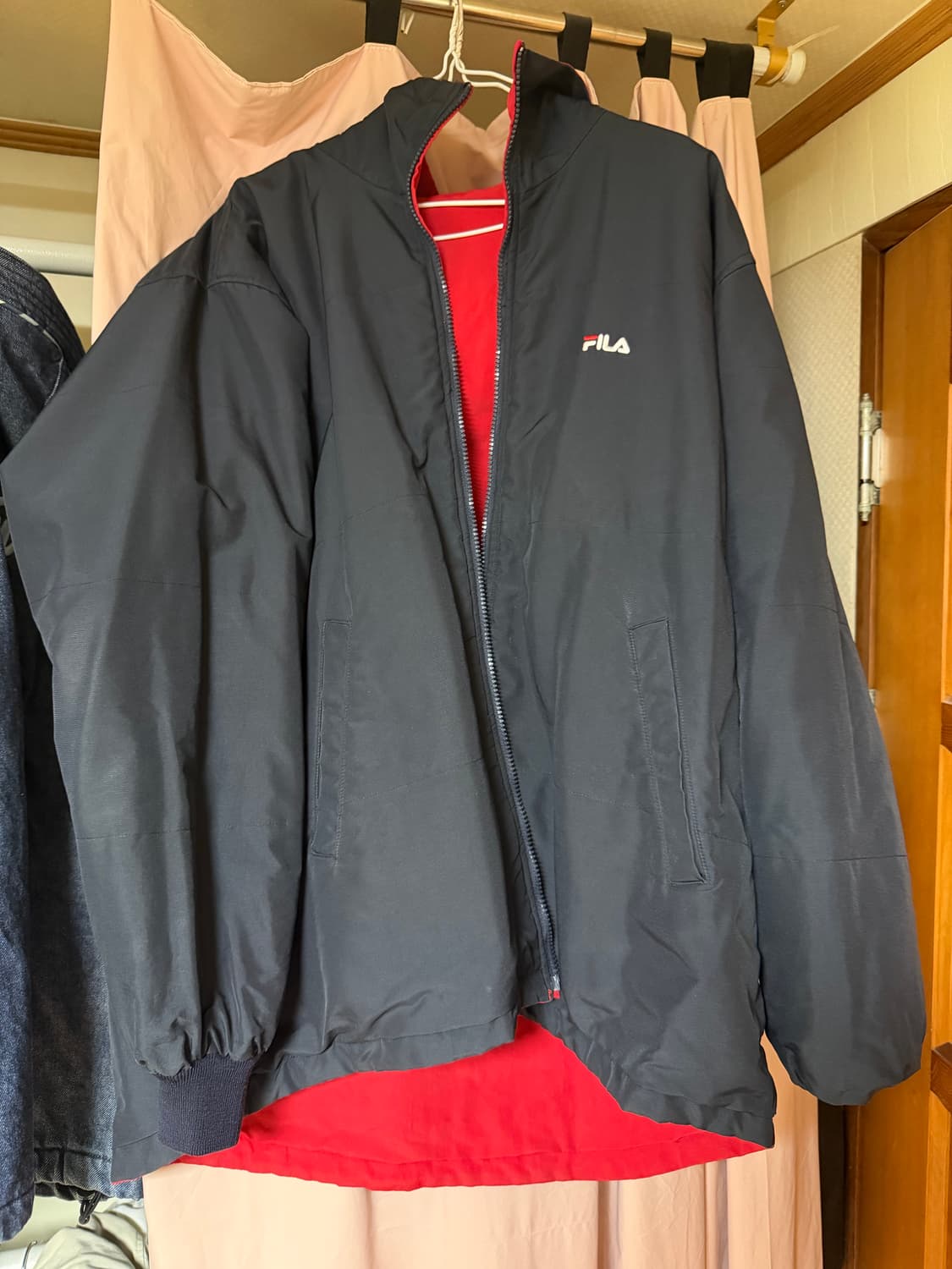 휠라 빈티지 리버시블 자켓 상품이미지1