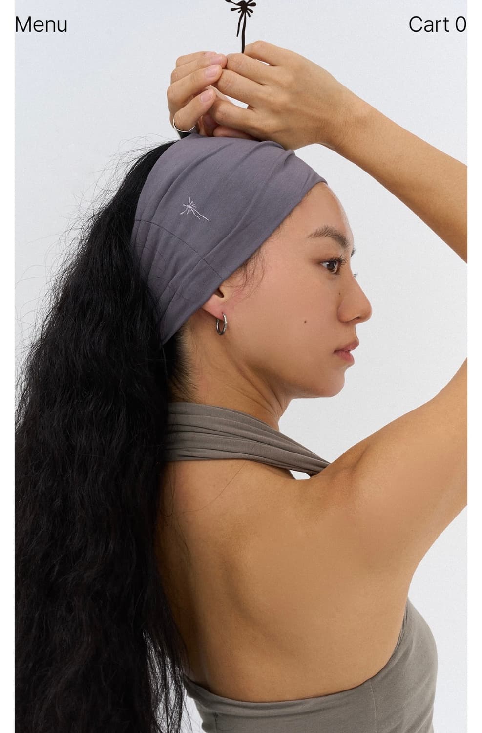 몸서울 mom seoul Wide tuck head band 상품이미지2