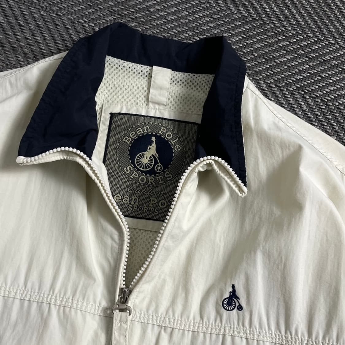 빈폴 스몰로고 미니멀 베이지 자켓o 4429 상품이미지4