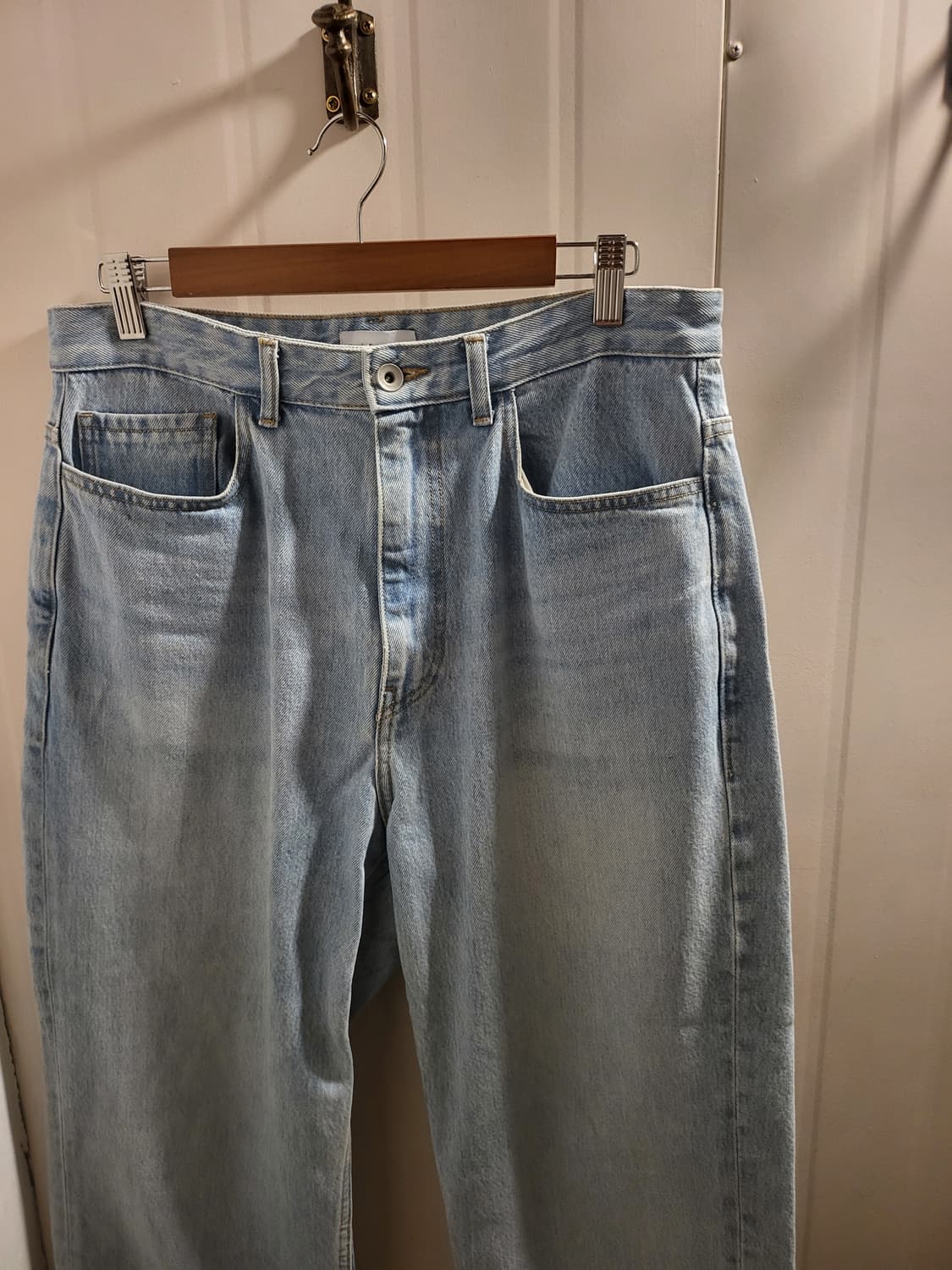 스테디에브리웨어 연청 데님 상품이미지2