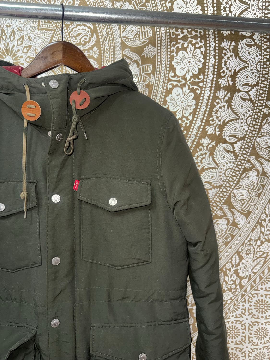 리바이스 덕다운 포켓 하프패딩  상품이미지3