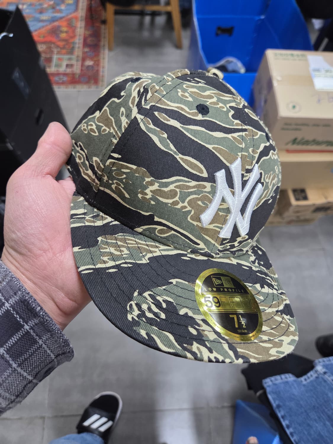 뉴에라 타이거카모 스냅백 모자 59.6 상품이미지7