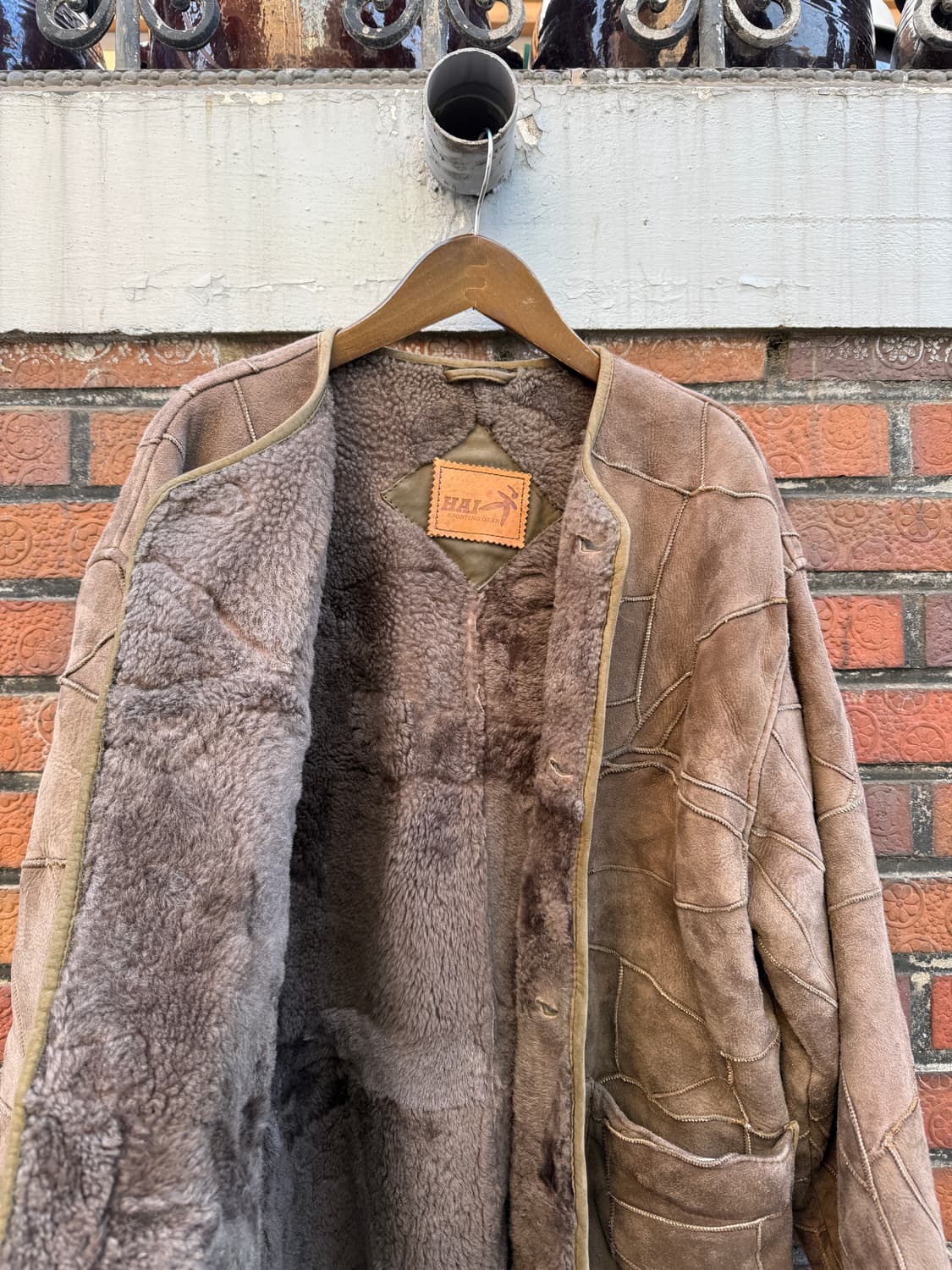 80s 이세이미야케 하이 스포팅기어 시어링 자켓 M(L) 상품이미지5