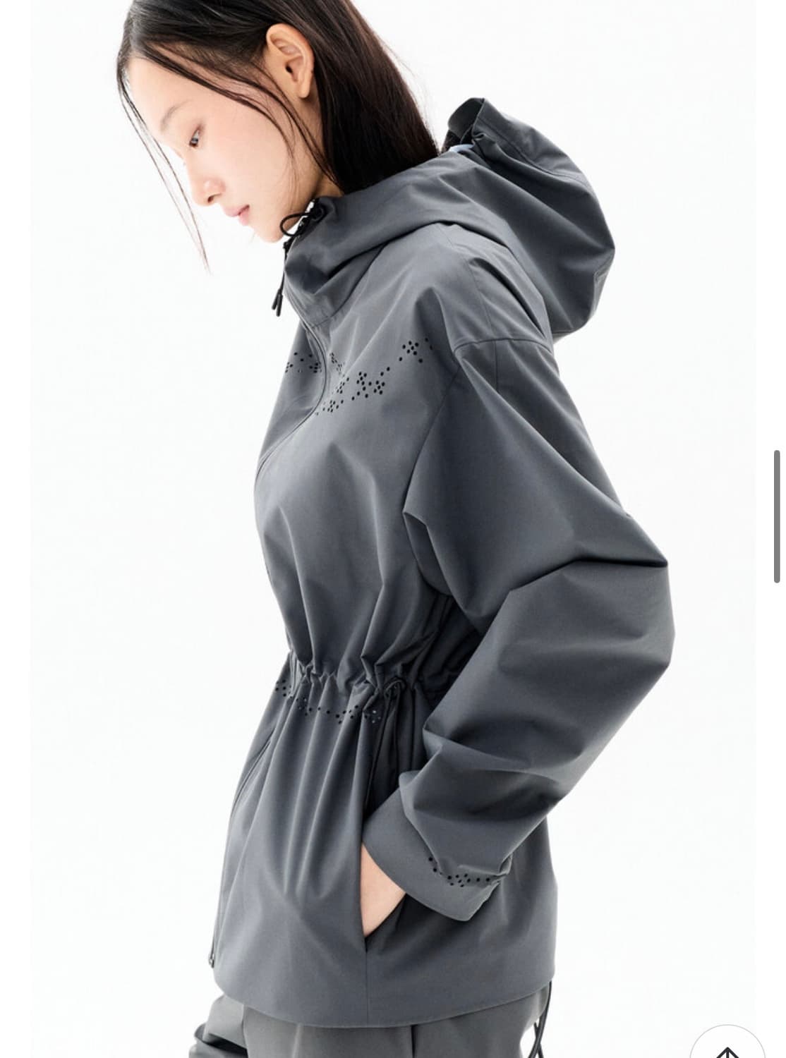 cosmoss LASER-CUT WINDBREAKER (GREY) M 상품이미지3