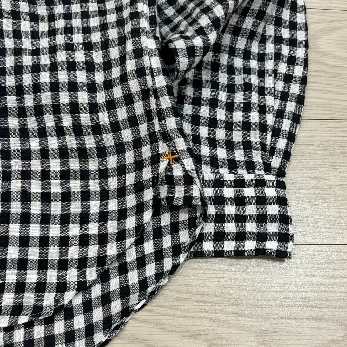 Beams Plus Linen Check Shirt 빔즈 린넨 셔츠 상품이미지4