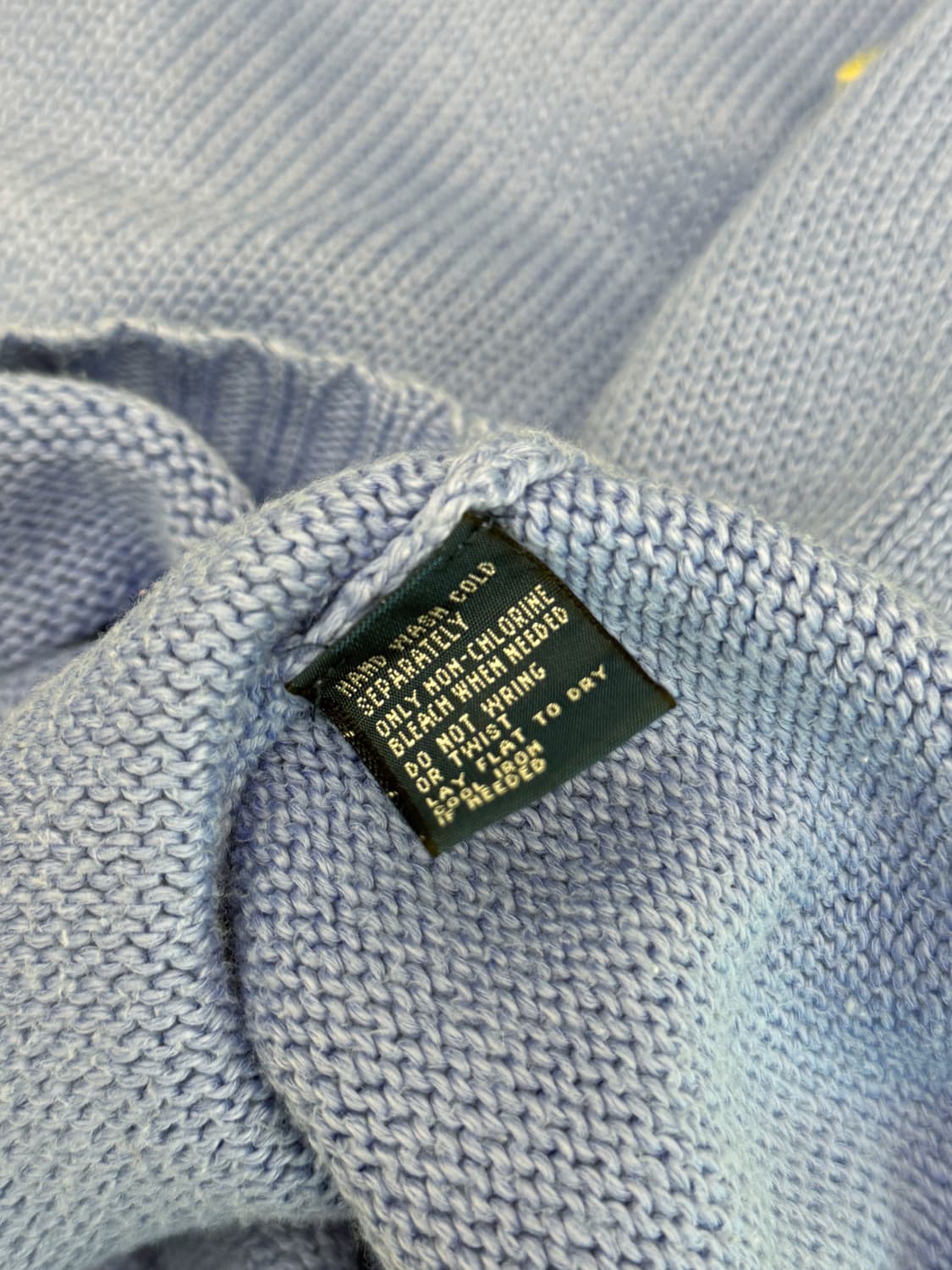 폴로 랄프로렌 루즈핏 코튼 소라 니트 상품이미지5