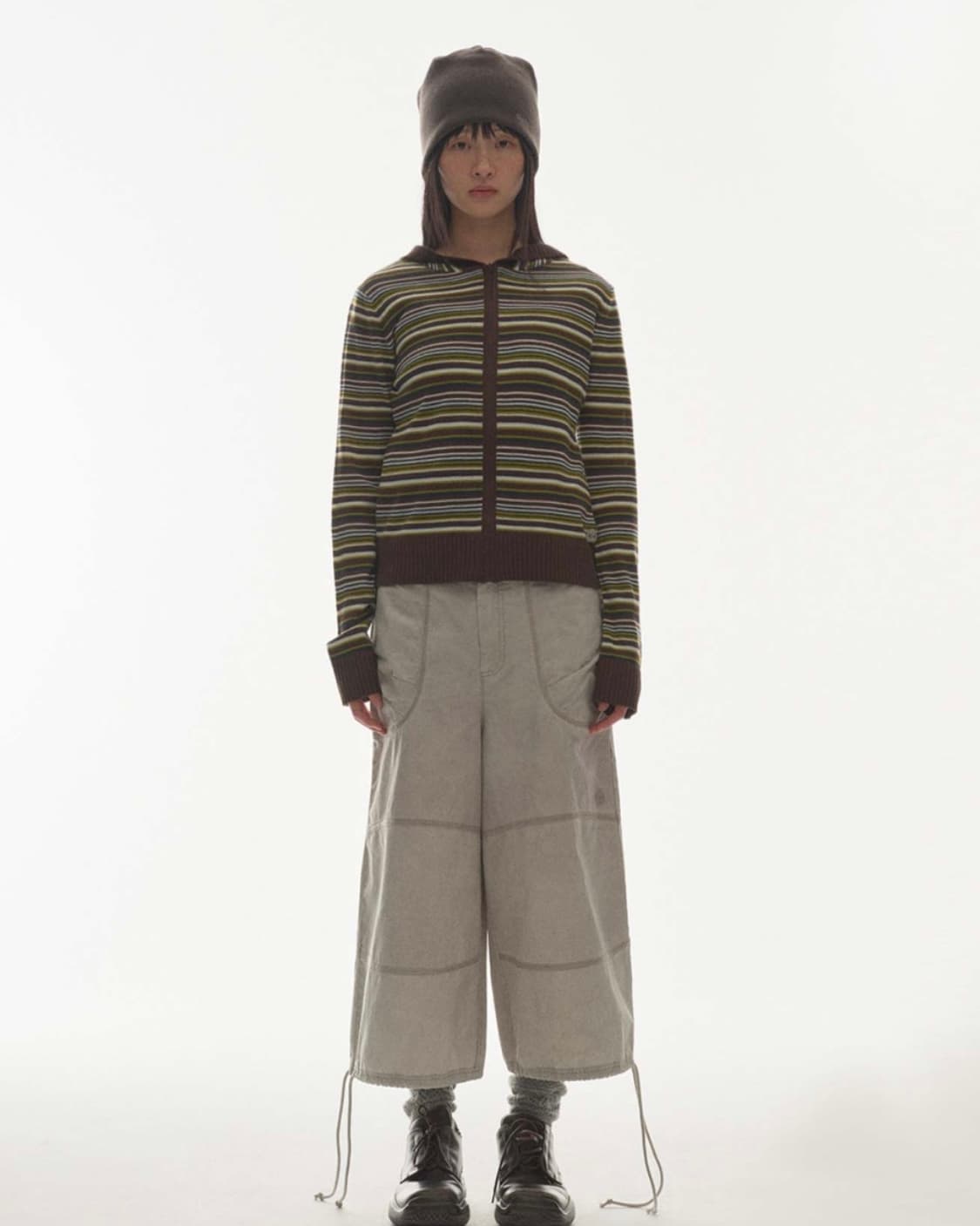 코이세이오 소프트 니트집업 (실물사진있음) 상품이미지3