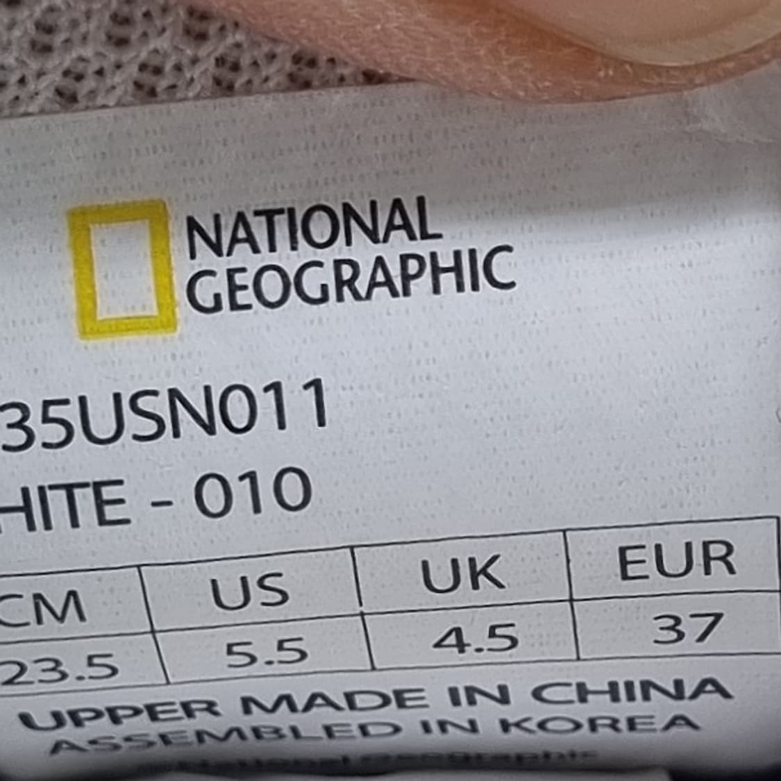 내셔널지오그래픽 컨투어 여성운동화235  상품이미지6