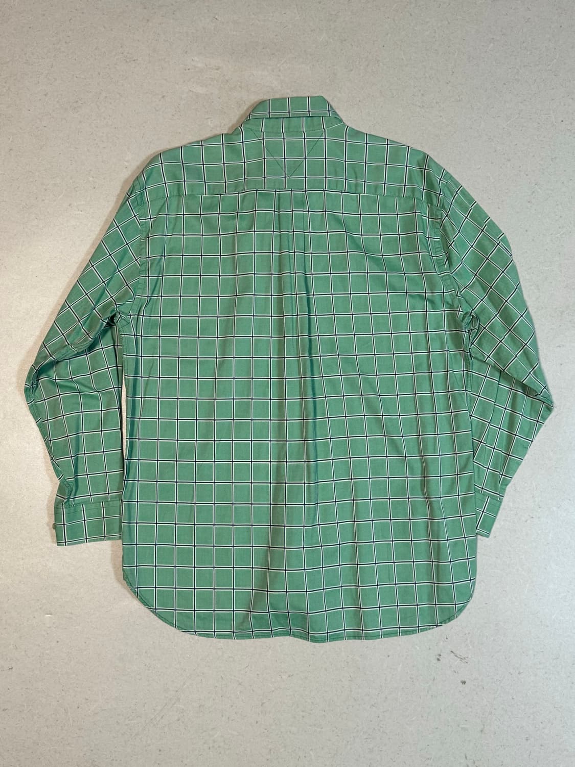 타미힐피거 빈티지 체크 셔츠 그린 L 상품이미지2