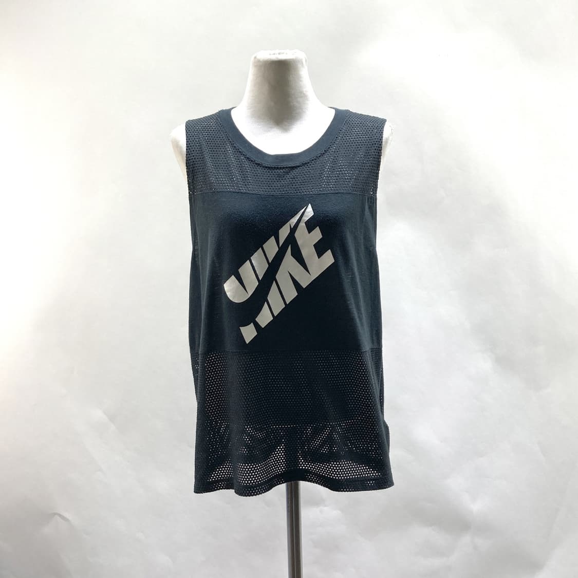 나이키 여성스포츠민소매티셔츠 블랙 L 상품이미지1