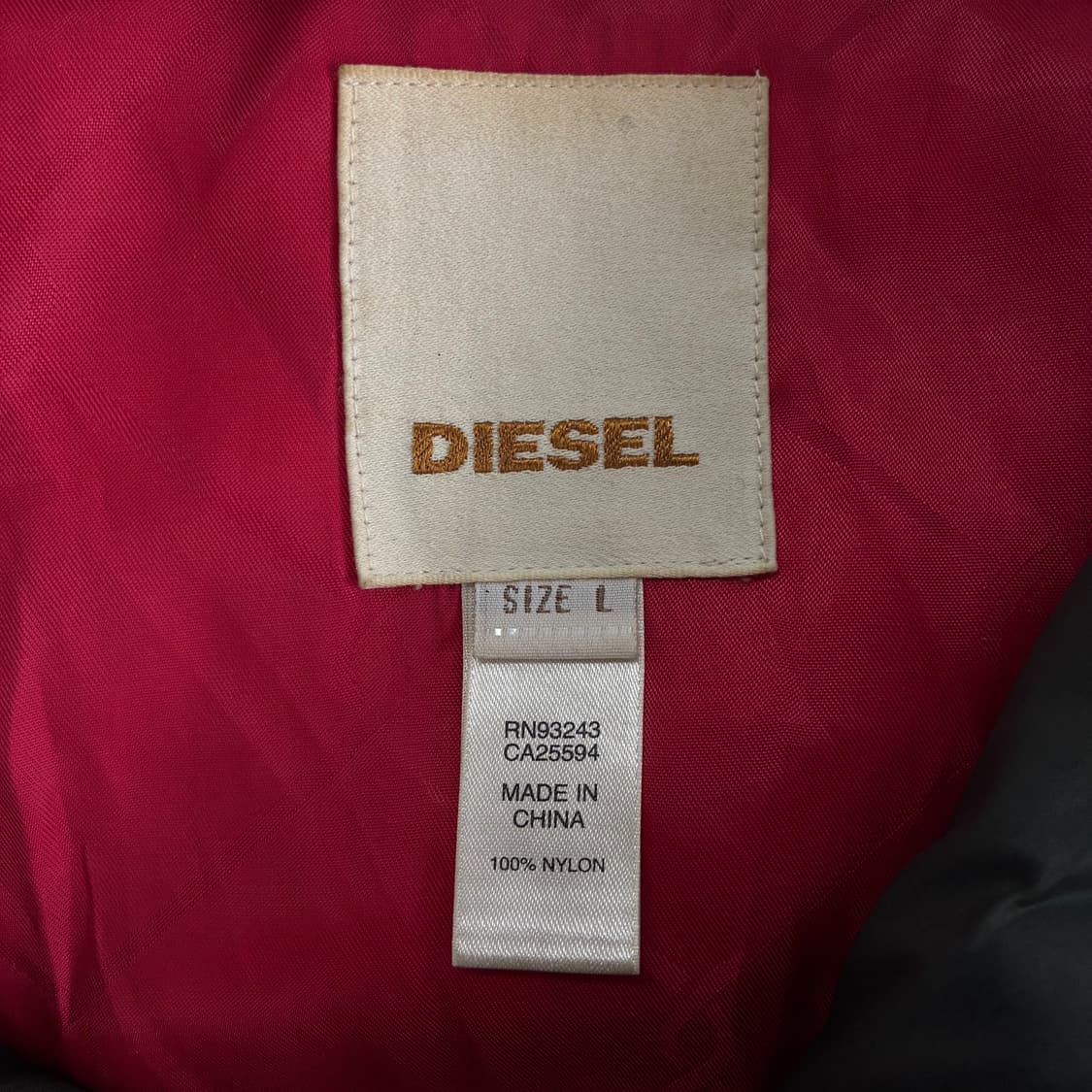 DIESEL  디젤 구스다운 바이커 푸퍼 패딩 상품이미지10