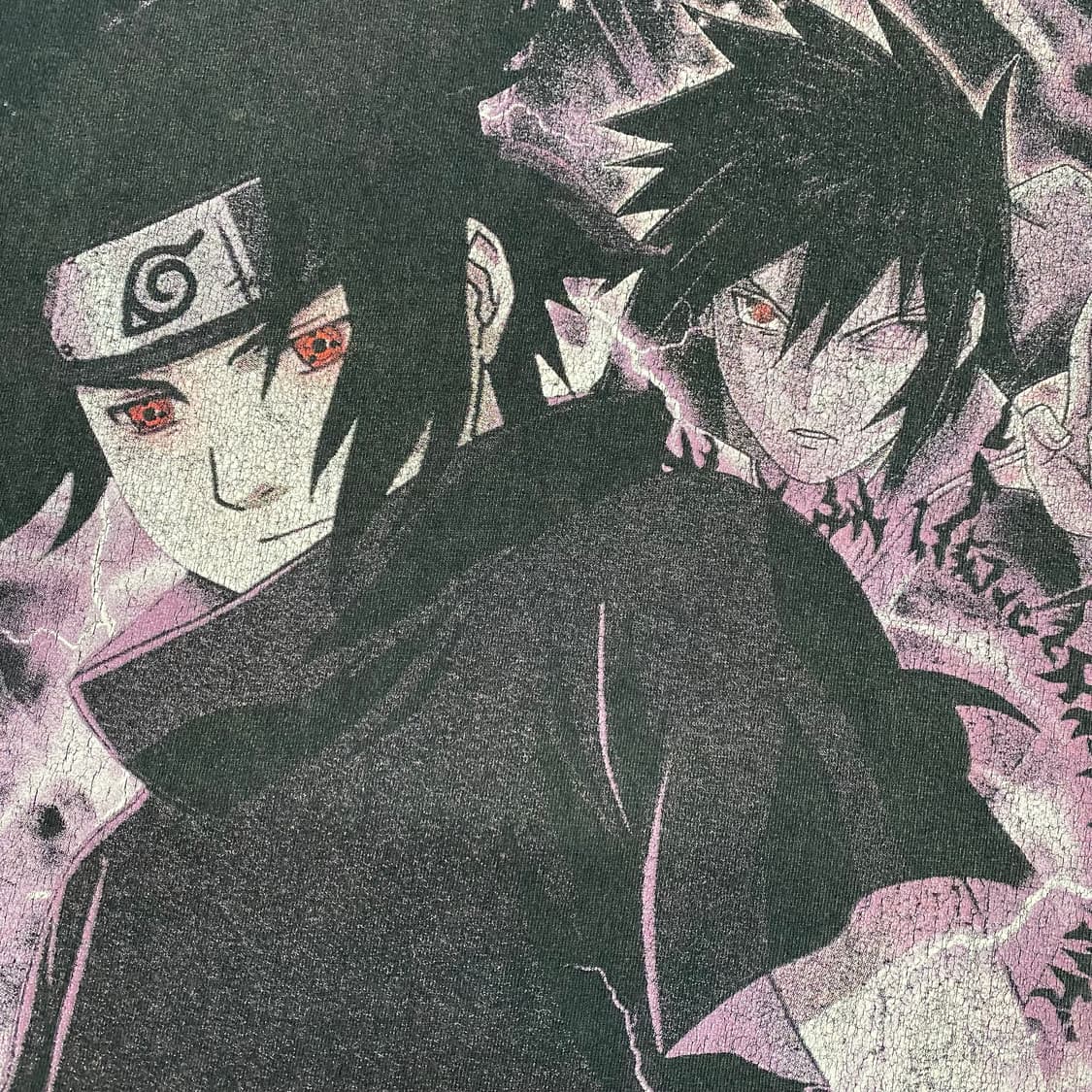 나루토 사스케 오피셜 애니메이션 티셔츠 상품이미지6