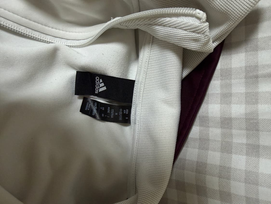 (M)아디다스3S레귤러핏더블니트트랙탑화이트 상품이미지4