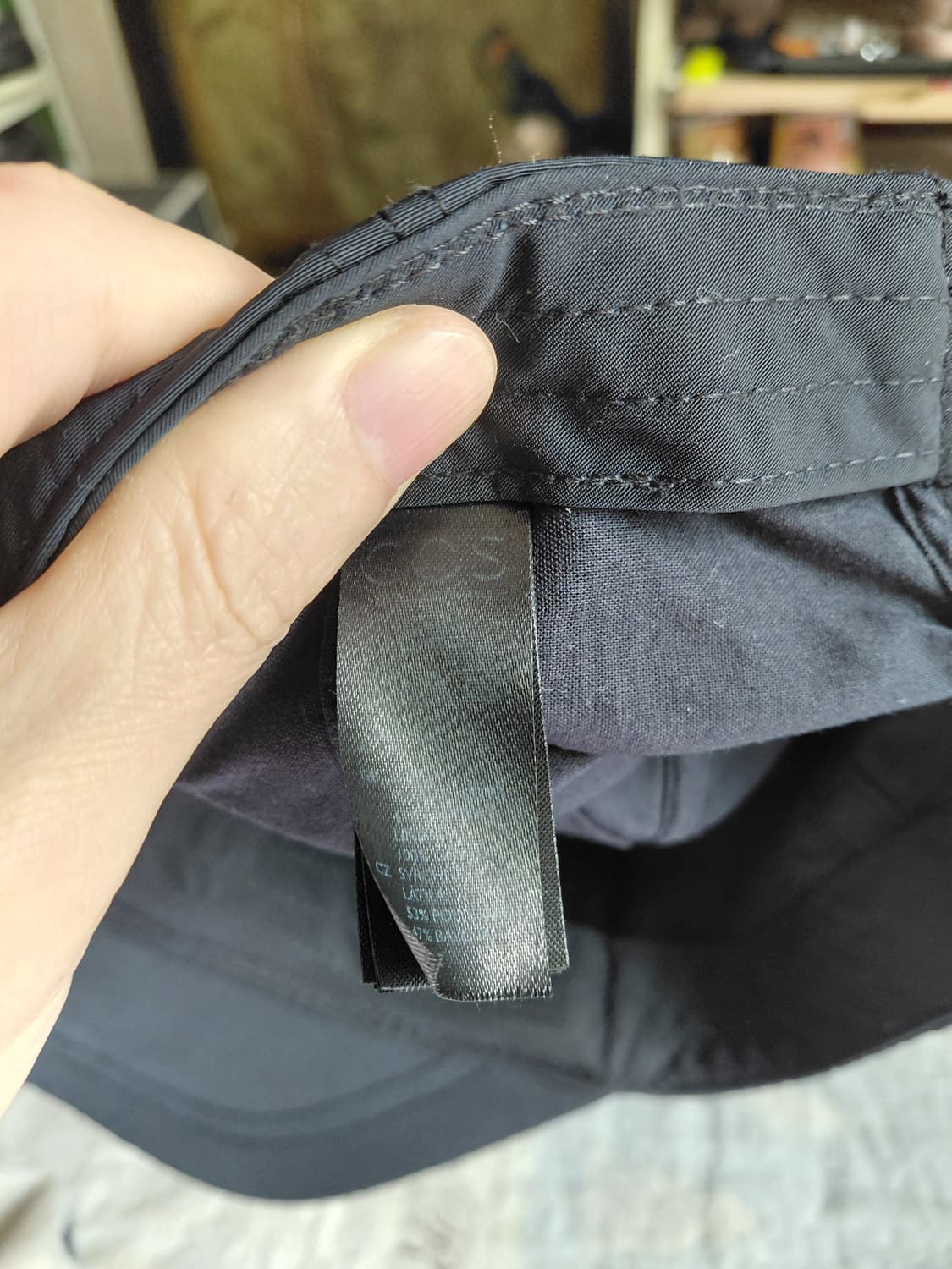 [코스]면,폴리 혼방 볼캡  상품이미지5