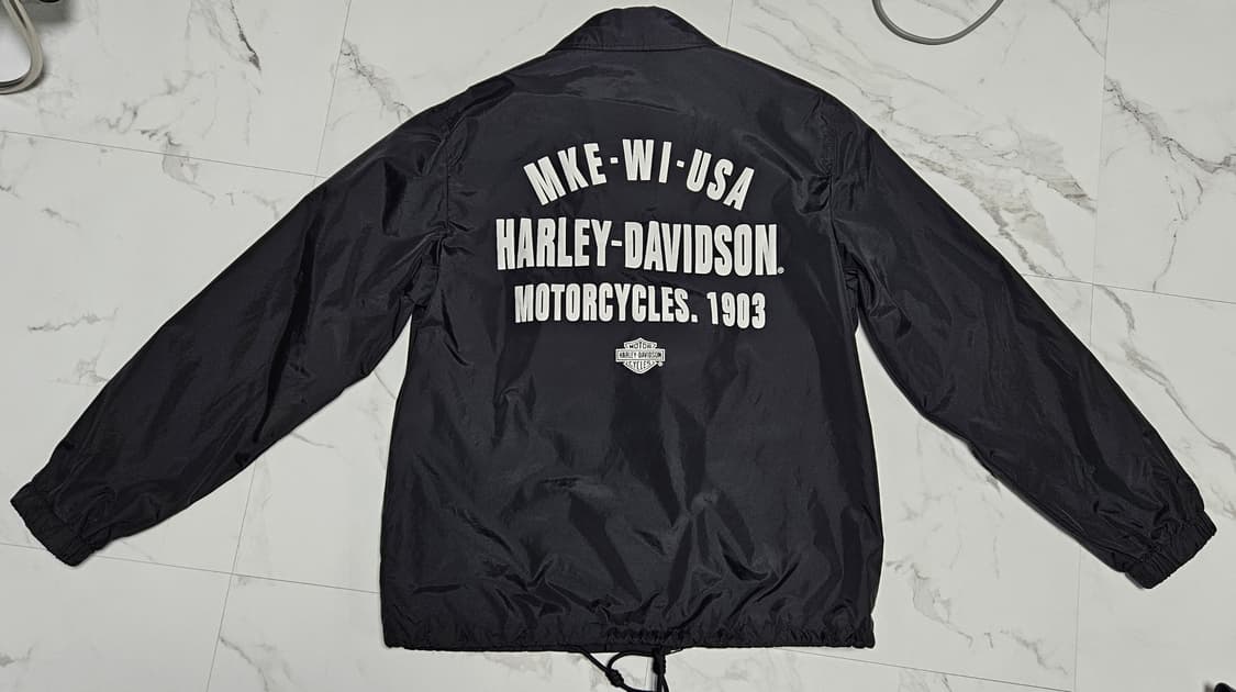 할리데이비슨 밀워키 코치 자켓 블랙 M 상품이미지3