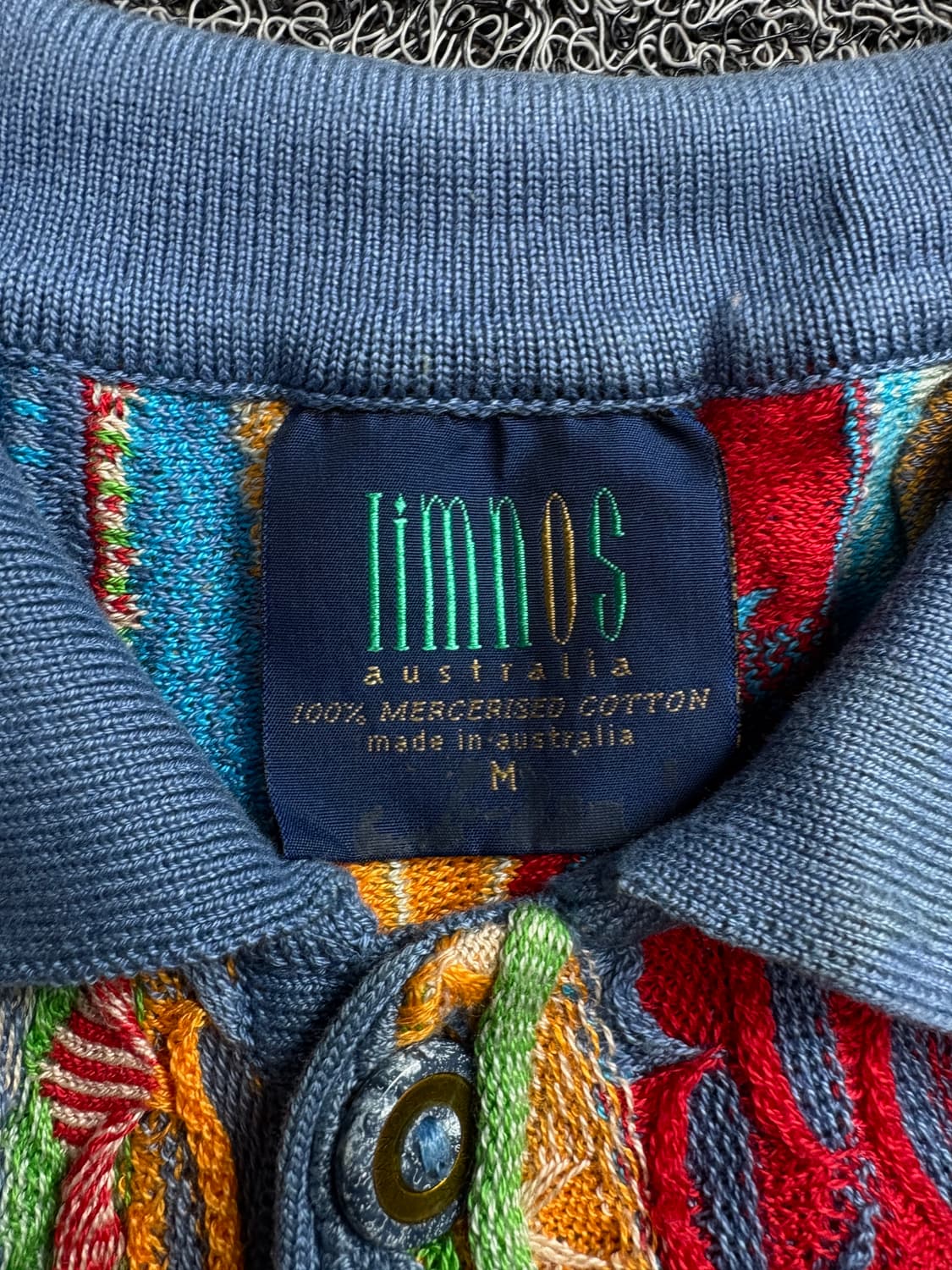 림노스 오스트레일리아 오리지날 썸머 케이블 반팔 니트 2453 상품이미지3