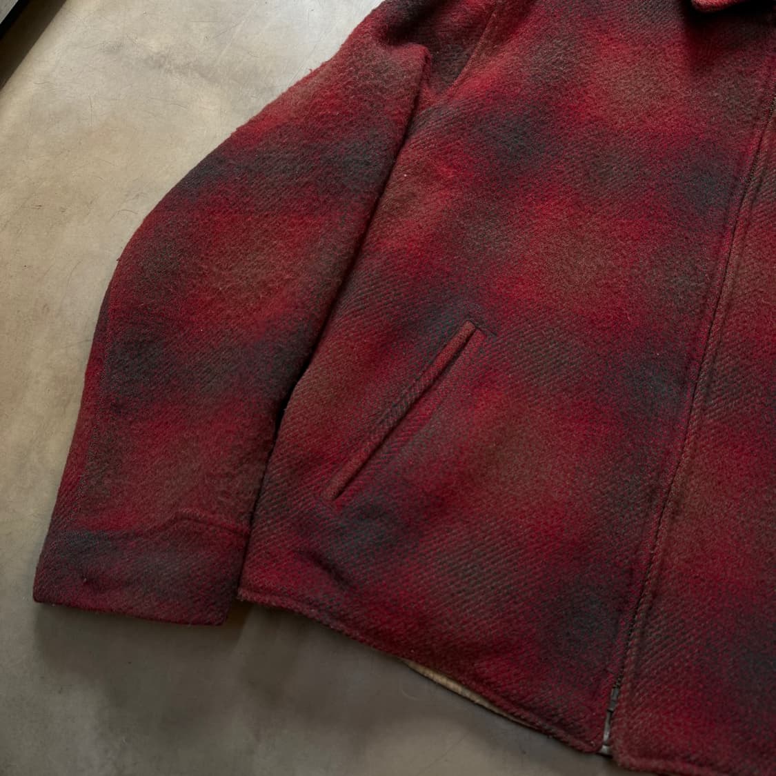 80S USA 골든베어 울 스포츠 자켓  L ~ XL 상품이미지4