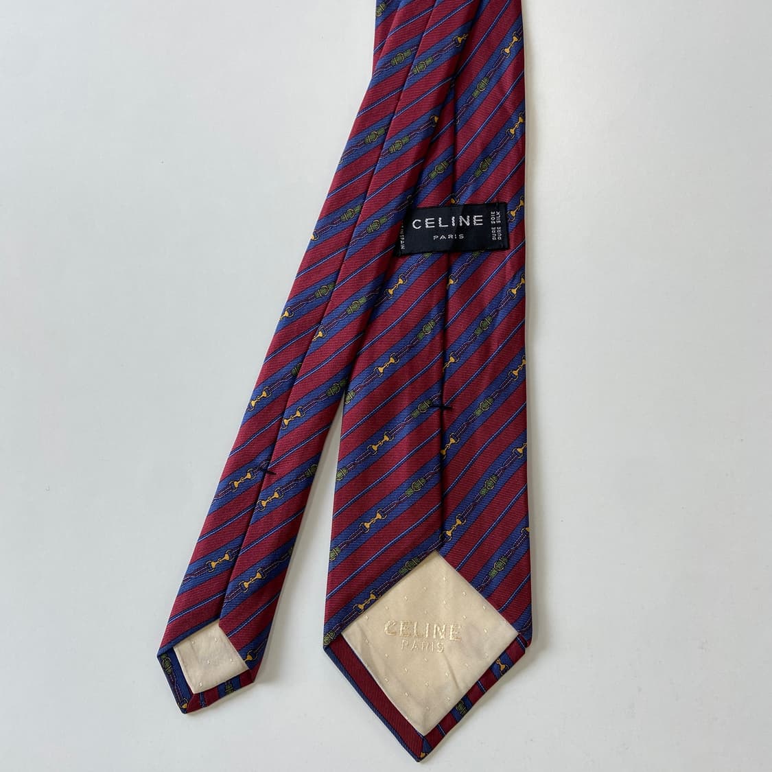 셀린느(celine) 심플로고 명품 정품 넥타이 상품이미지3