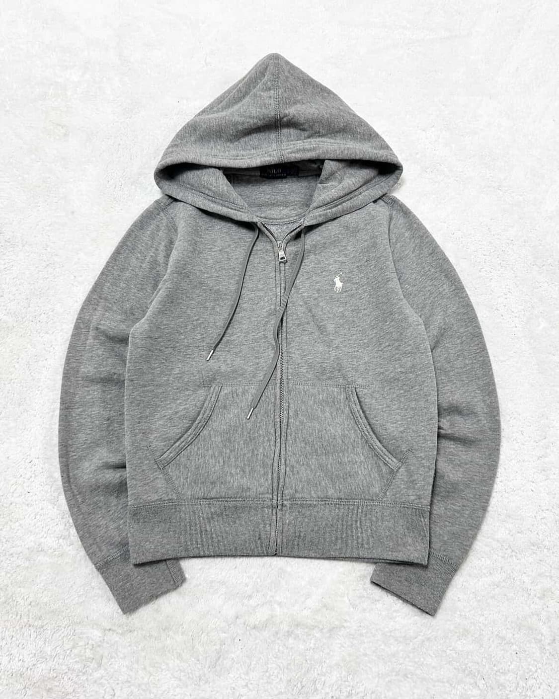폴로 화이트포니 그레이 후드집업 상품이미지6