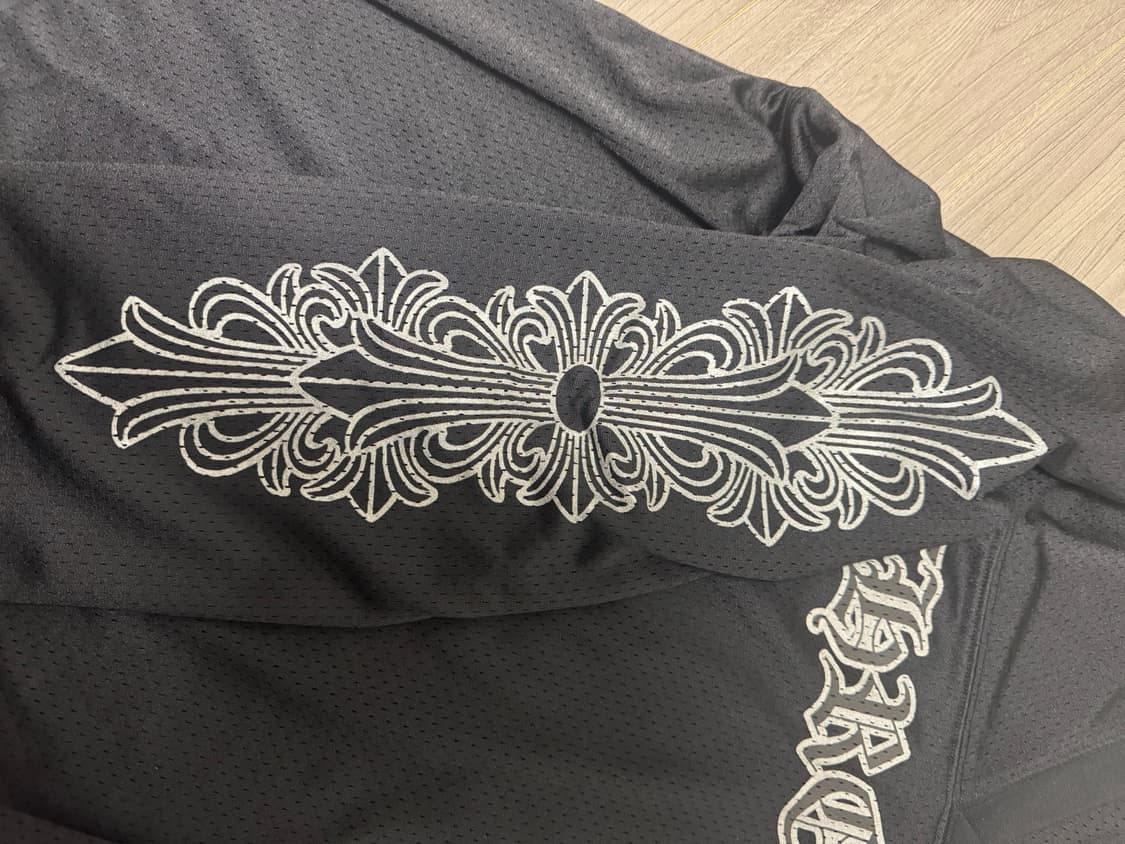 크롬하츠 메쉬 롱슬리브 블랙 XL 상품이미지6