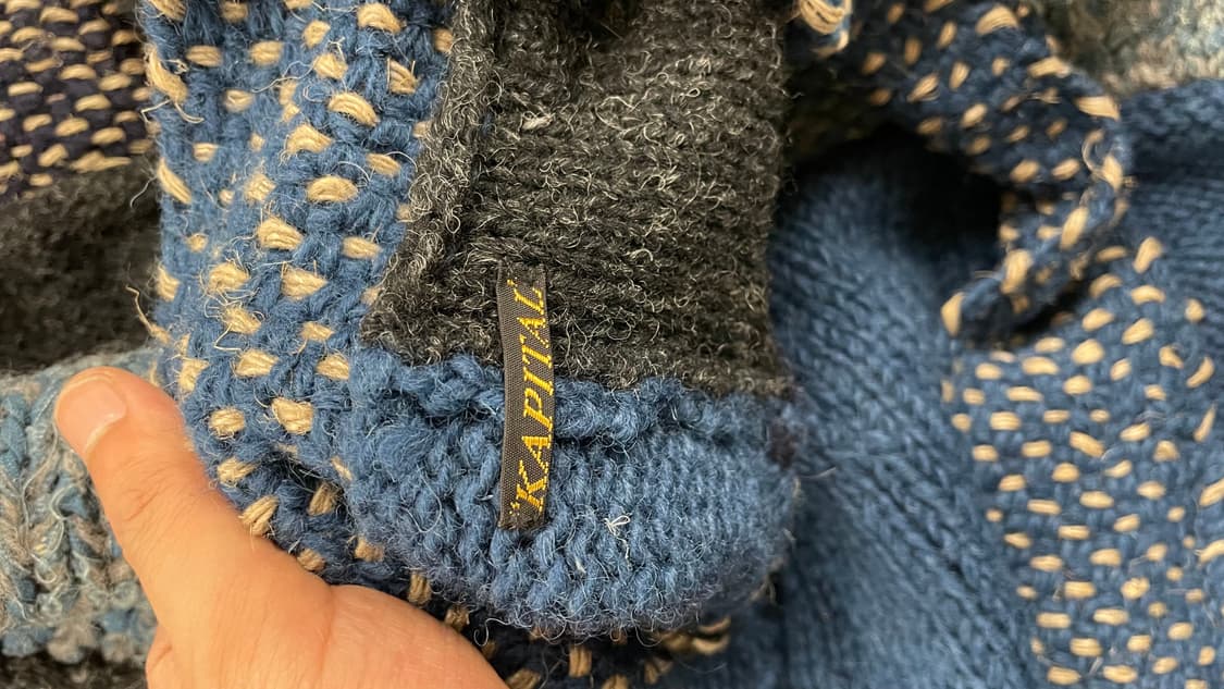 캐피탈 kesa 핸드니트 오버사이즈 가디건 상품이미지4