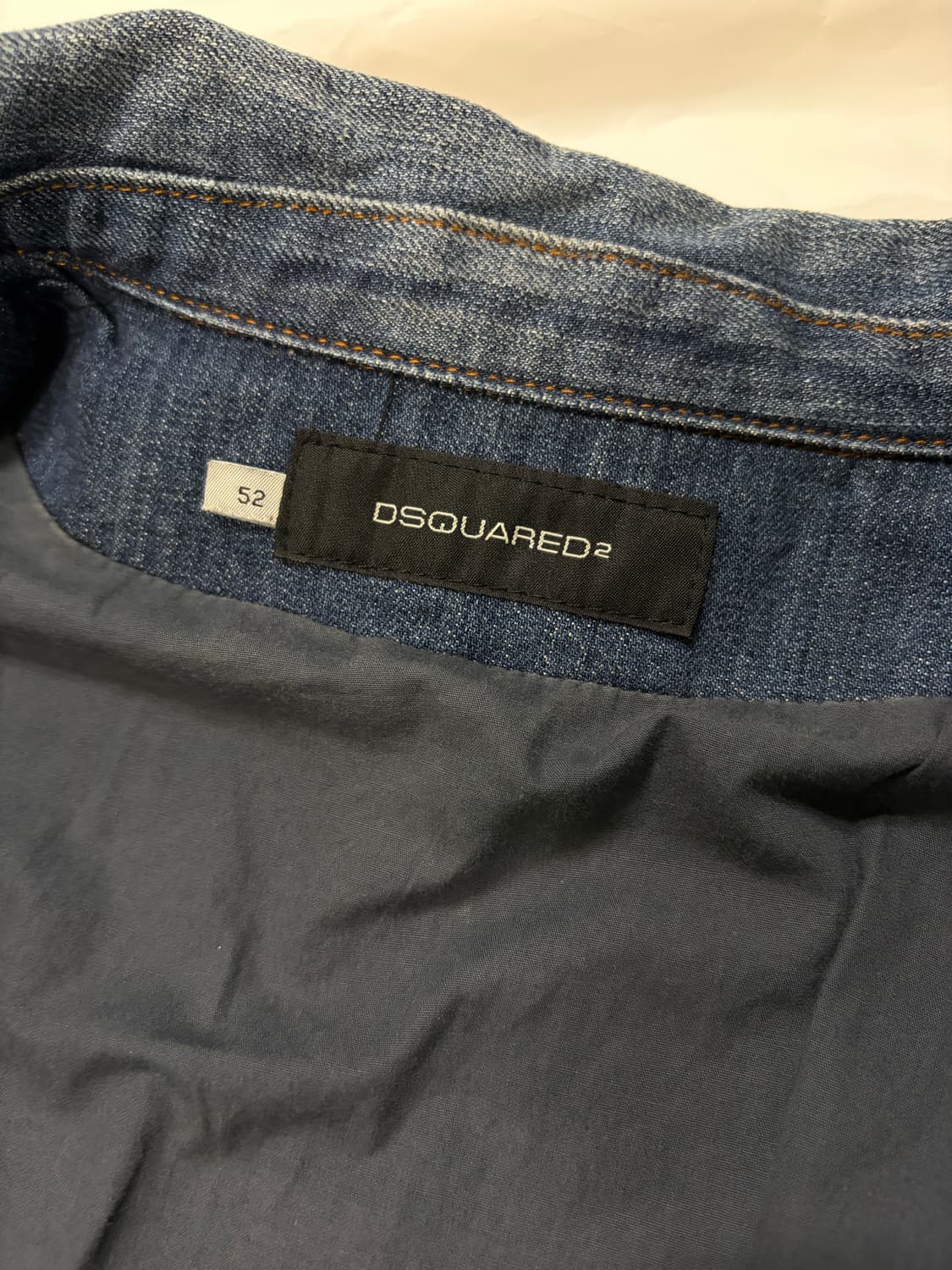 디스퀘어드2/04fw twins 데님 자켓/52 상품이미지4