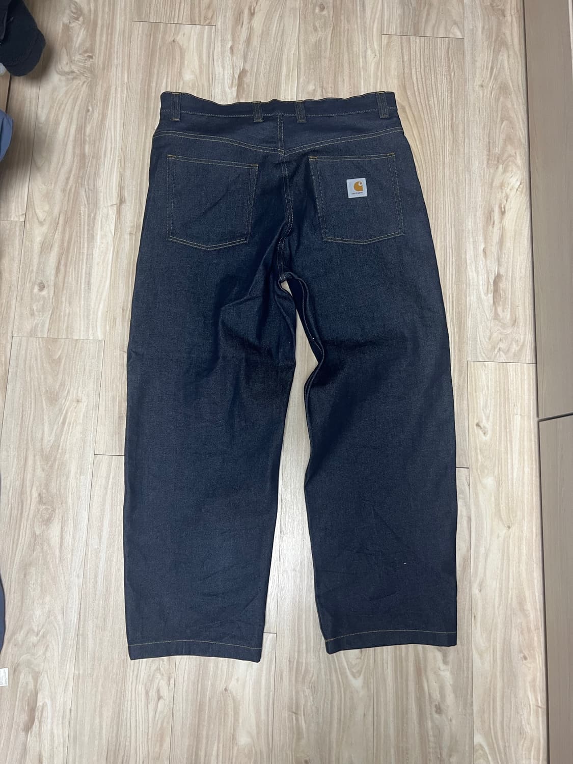 칼하트 브랜든 팬츠 블루 리지드 XL 상품이미지2