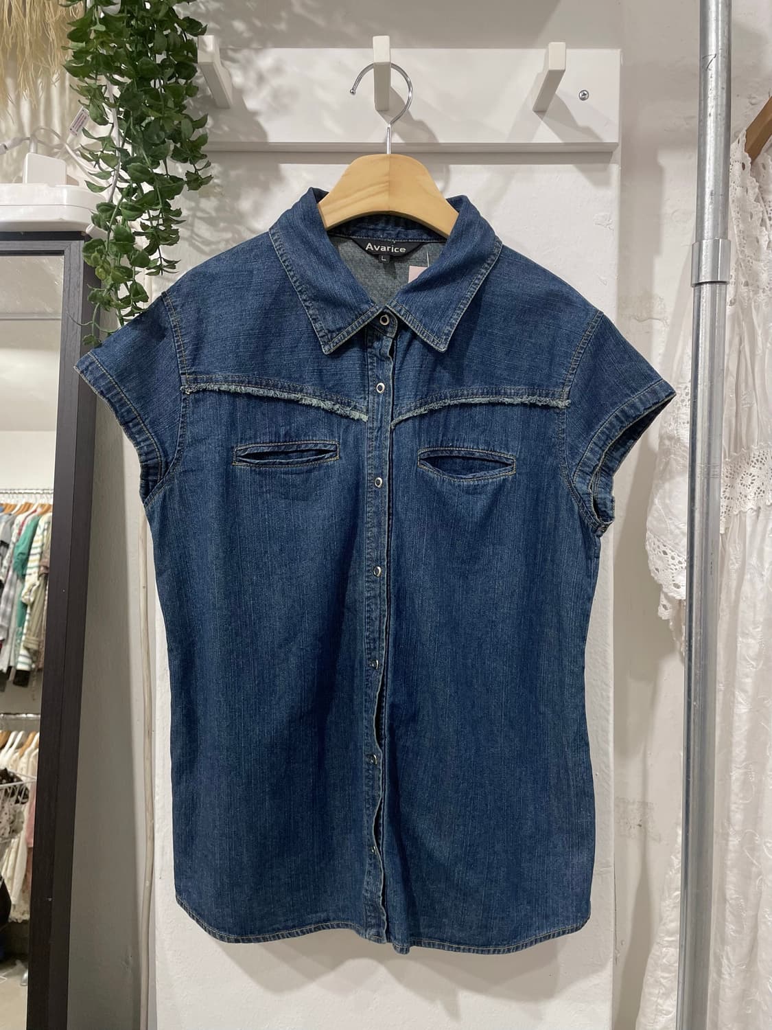 Avarice denim shirt 상품이미지8