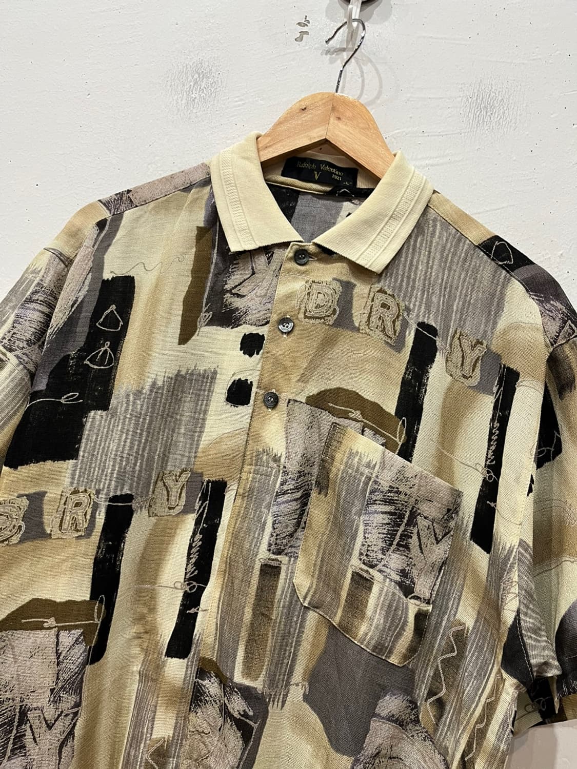 Rudolph Valentino 니팅 PK티셔츠 Made in JAPAN 상품이미지2