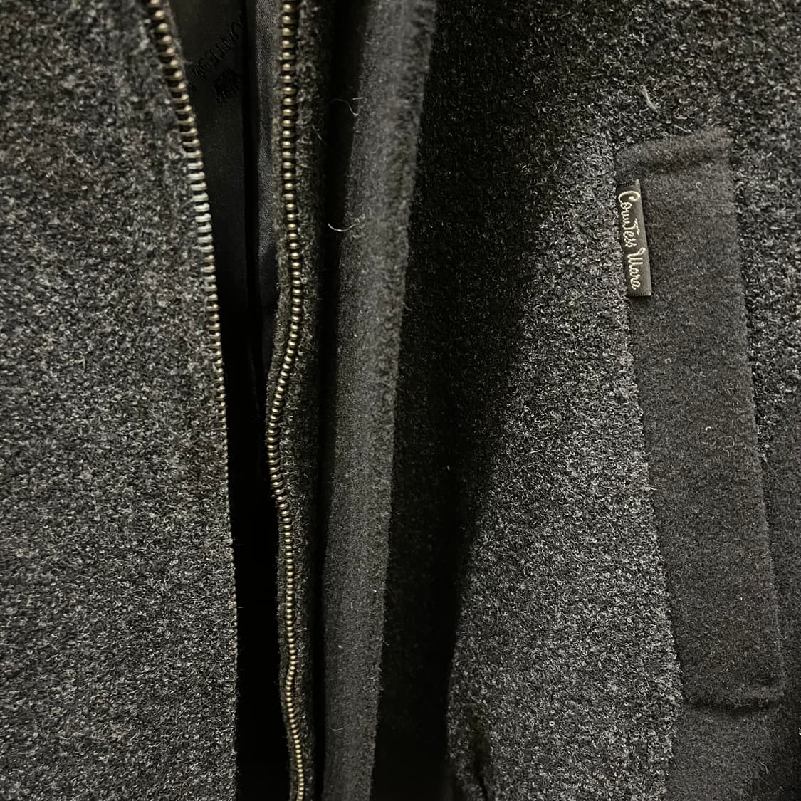 90's Vintage 울 블루종 상품이미지5