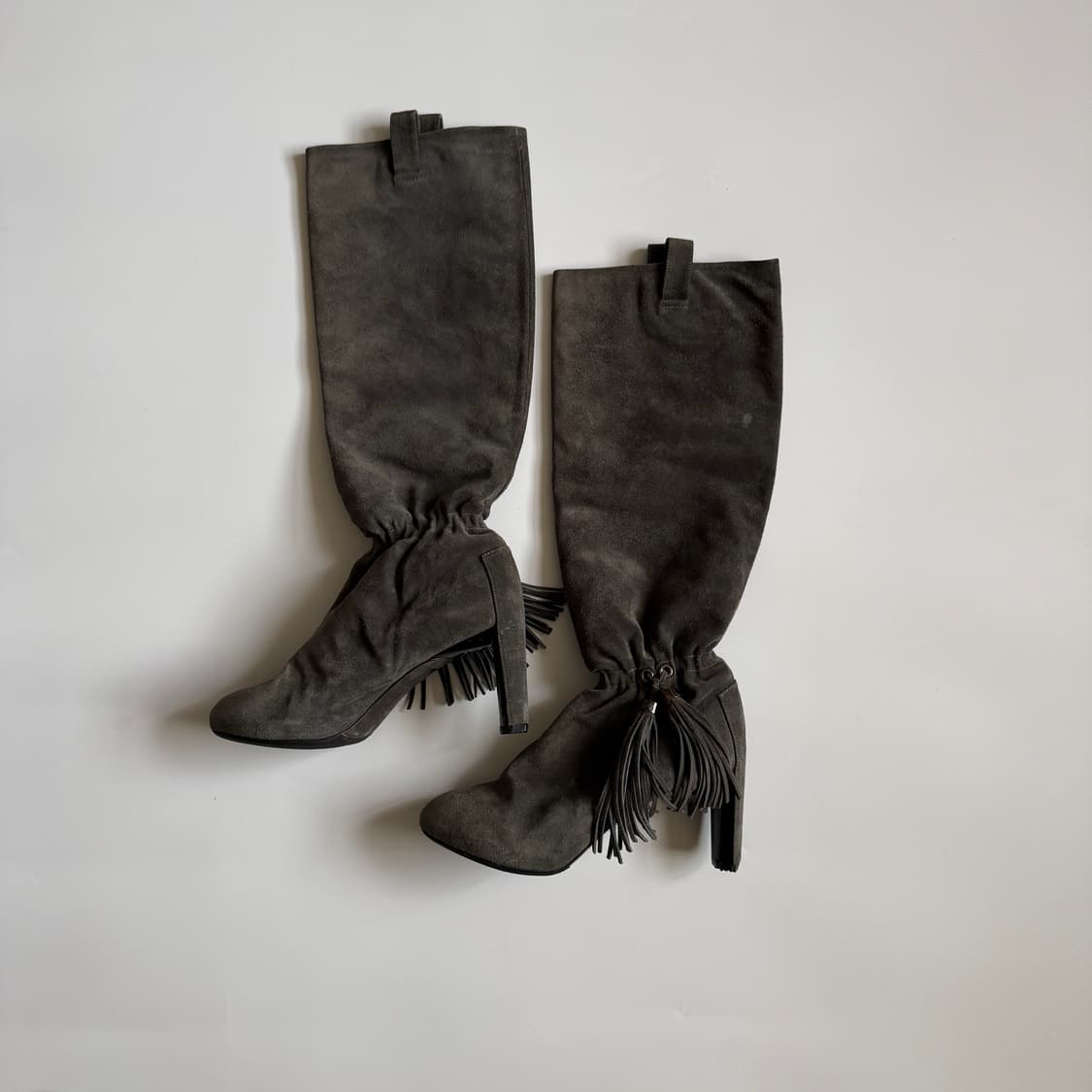 셀린느 스웨이드 롱부츠 36.5(235) 상품이미지3