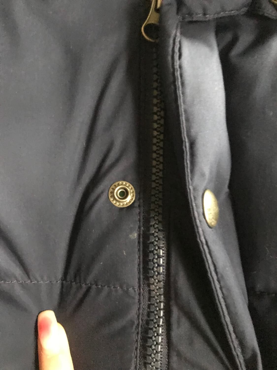 폴로 네이비 패딩 상품이미지7