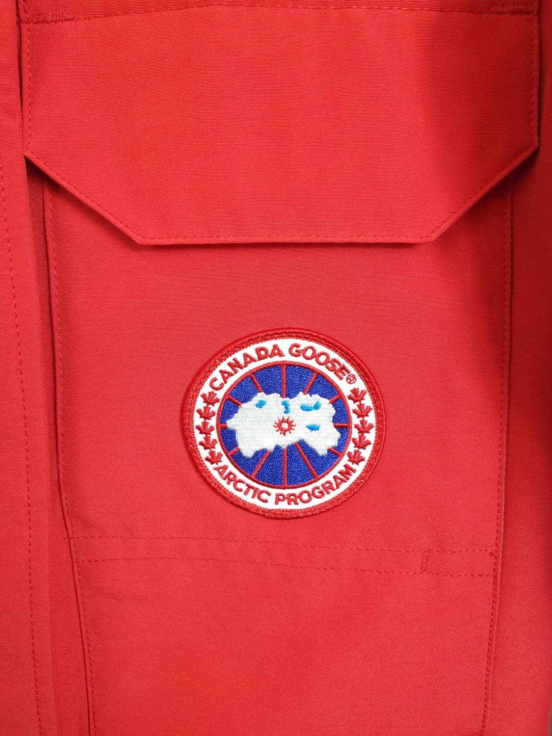 캐나다구스 익스페디션 레드패딩 85-90 XS 새제품급 상품이미지3