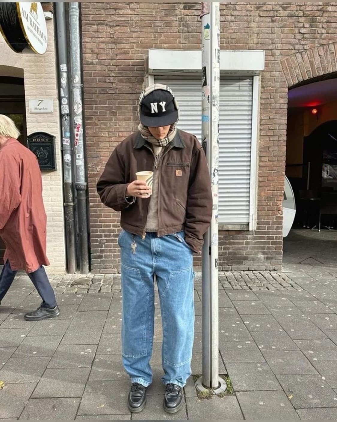 칼하트 wip 디트로이트 자켓 토바코 상품이미지2