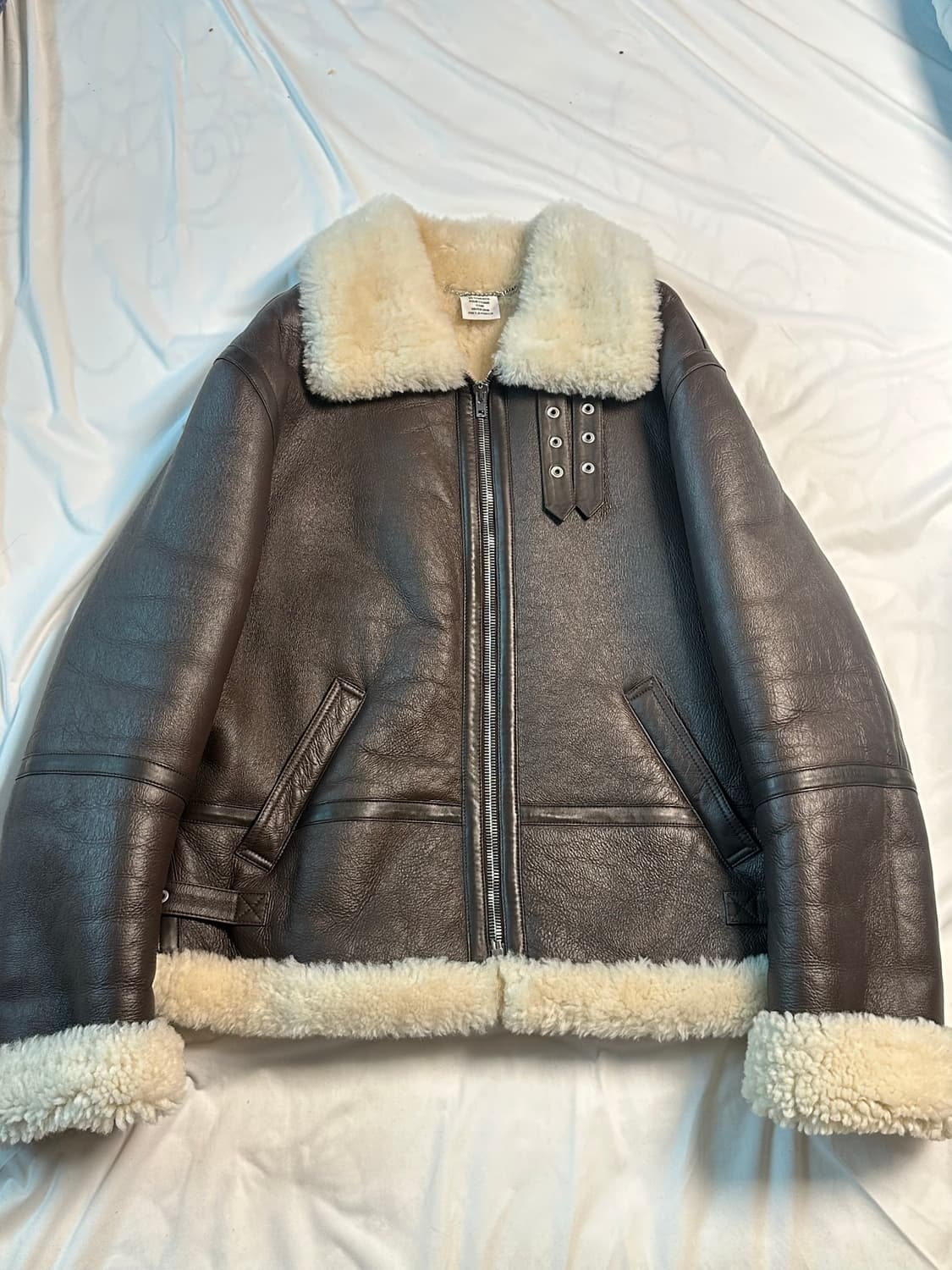 베트멍 17aw 오버사이즈 쉽스킨 레더 무스탕 / vetements 상품이미지1