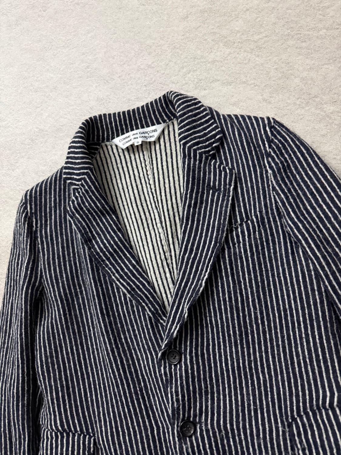 꼼데가르송 스트라이프 자켓 상품이미지3
