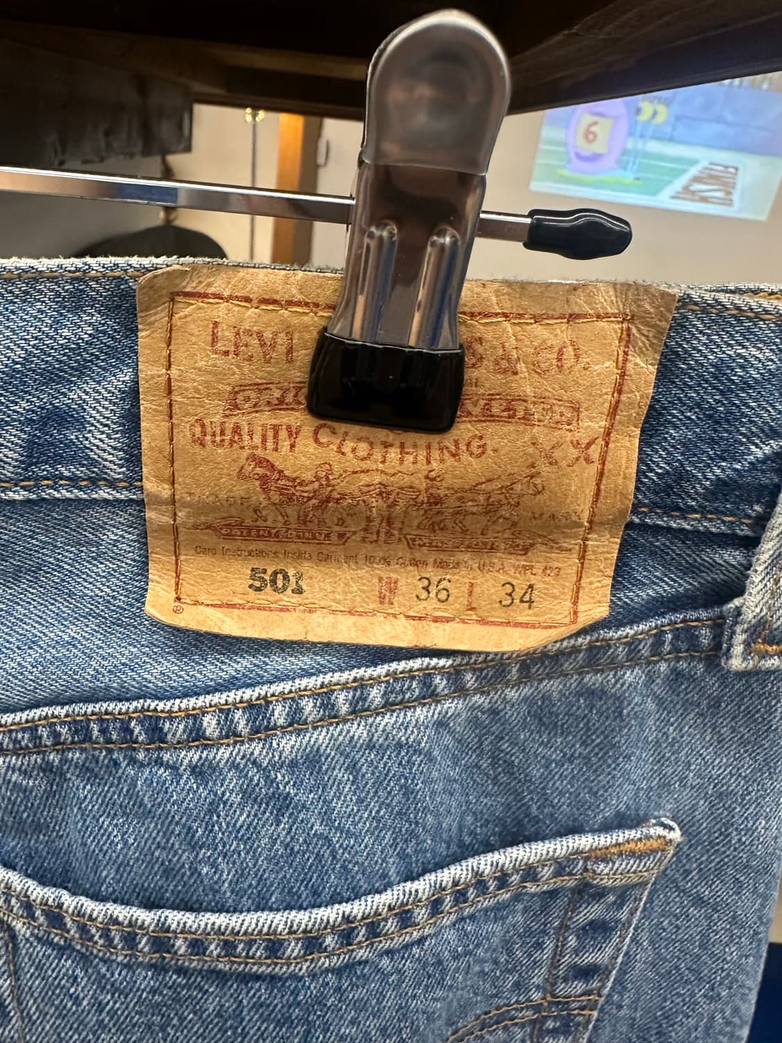 1990s Levis USA 리바이스 501 상품이미지9