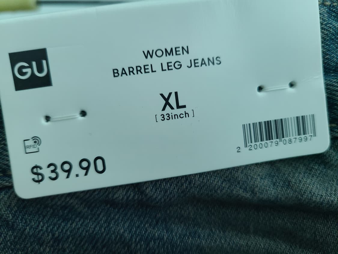GU 지유 배럴레그진 XL 상품이미지2
