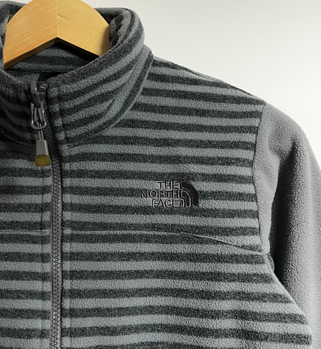 노스페이스 스트라이프 플리스 후리스 자켓 점퍼 85 상품이미지4