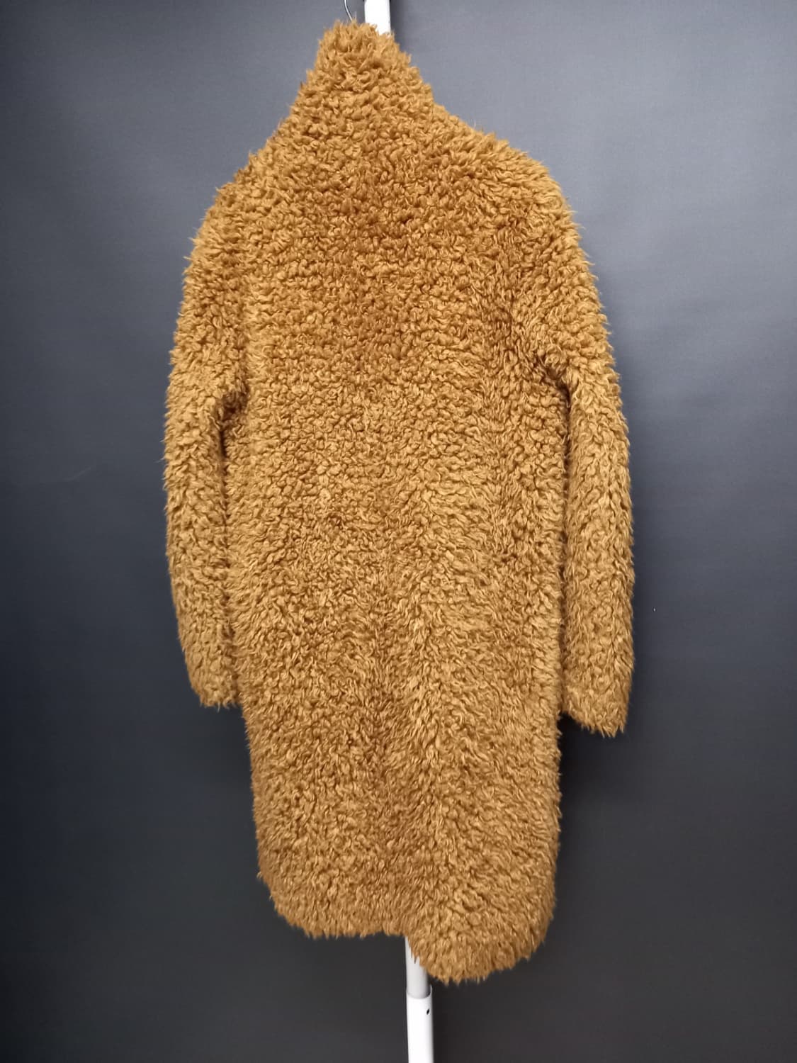 산드로 테디베어 부클 비숑 롱 코트 55 상품이미지5