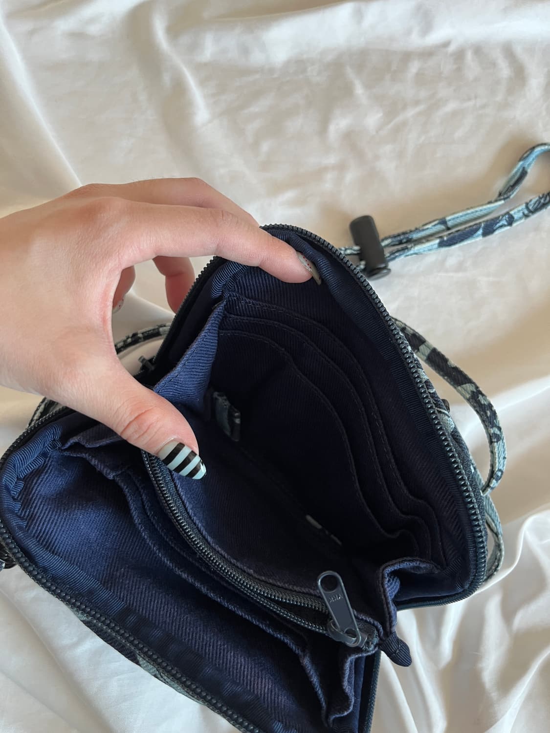 히스테릭 글래머 아카이브 히스걸 데님 크로스백 월렛백 스트링 미니백 상품이미지6