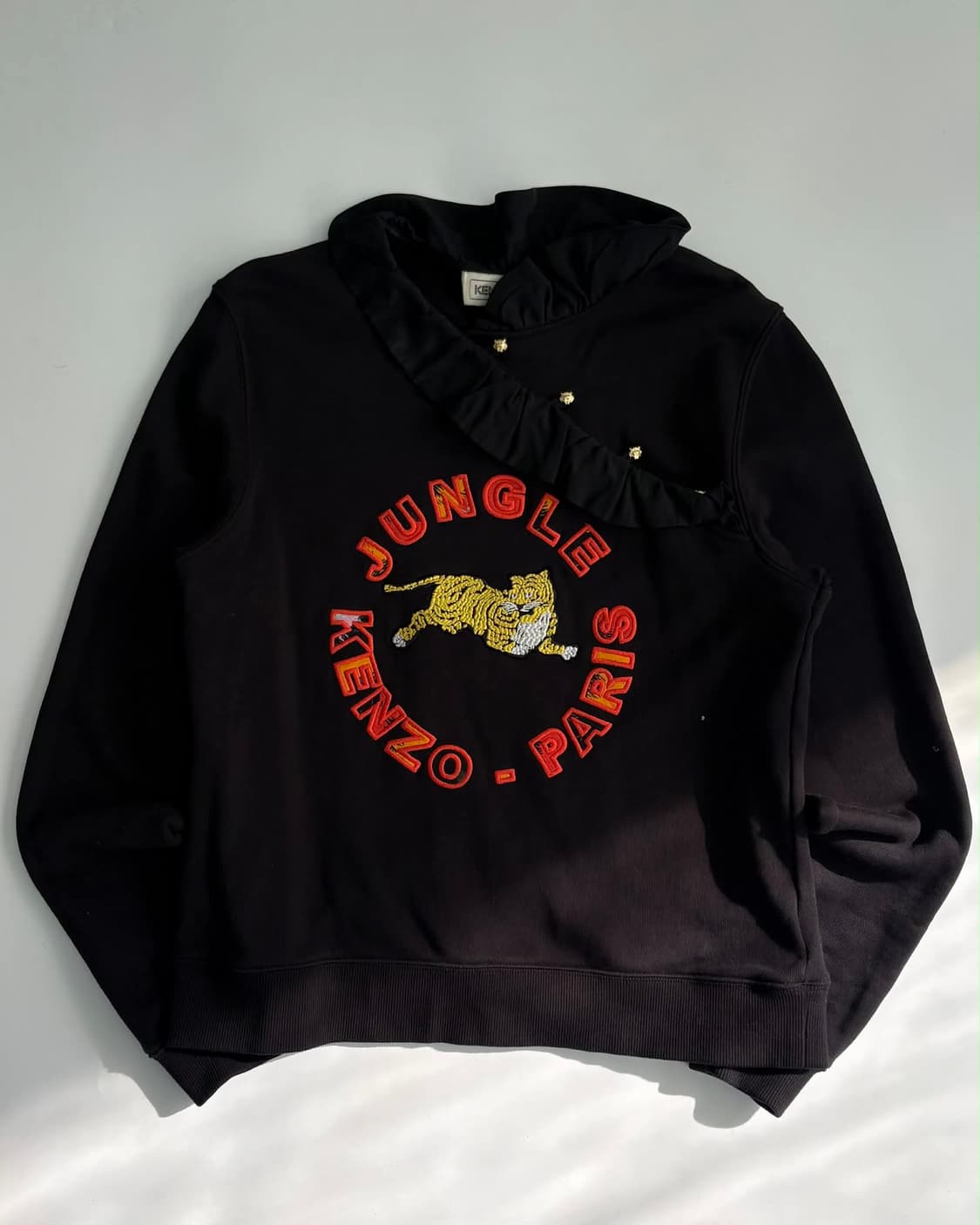 [M] 겐조 x H&M 프린팅 프릴 여성 맨투맨 스웻 셔츠 상품이미지4