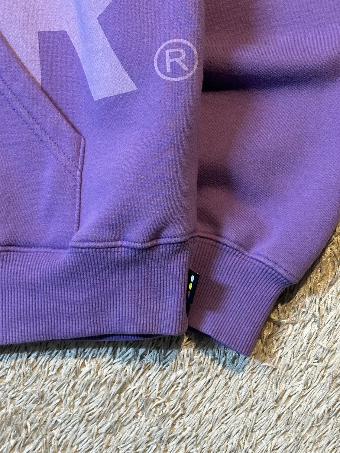 희귀) 아이앱 스튜디오 X 토르 컨테이너 후드티 퍼플 상품이미지3