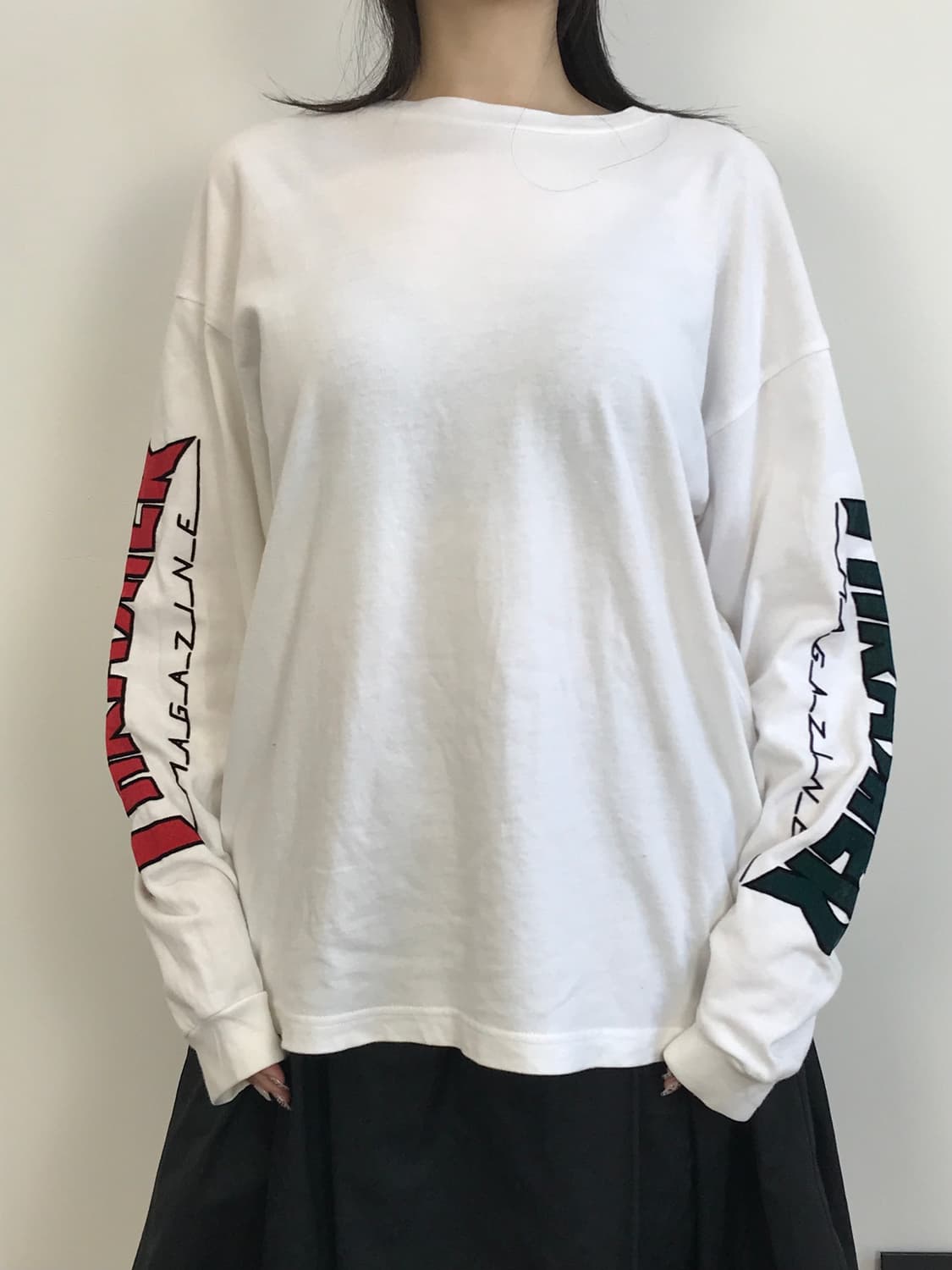 Thrasher Sleeve Logo Long Sleeve 상품이미지2