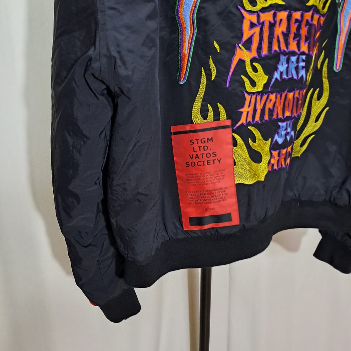 (택포) 스티그마 오버핏 자수 마원자켓 L B604 상품이미지7