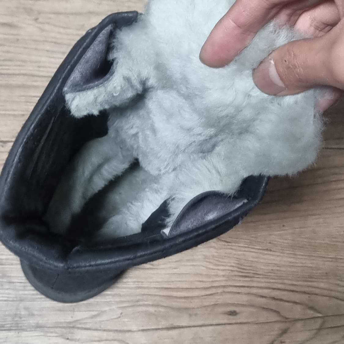 릭오웬스 쉬어링모호크 부츠 상품이미지8