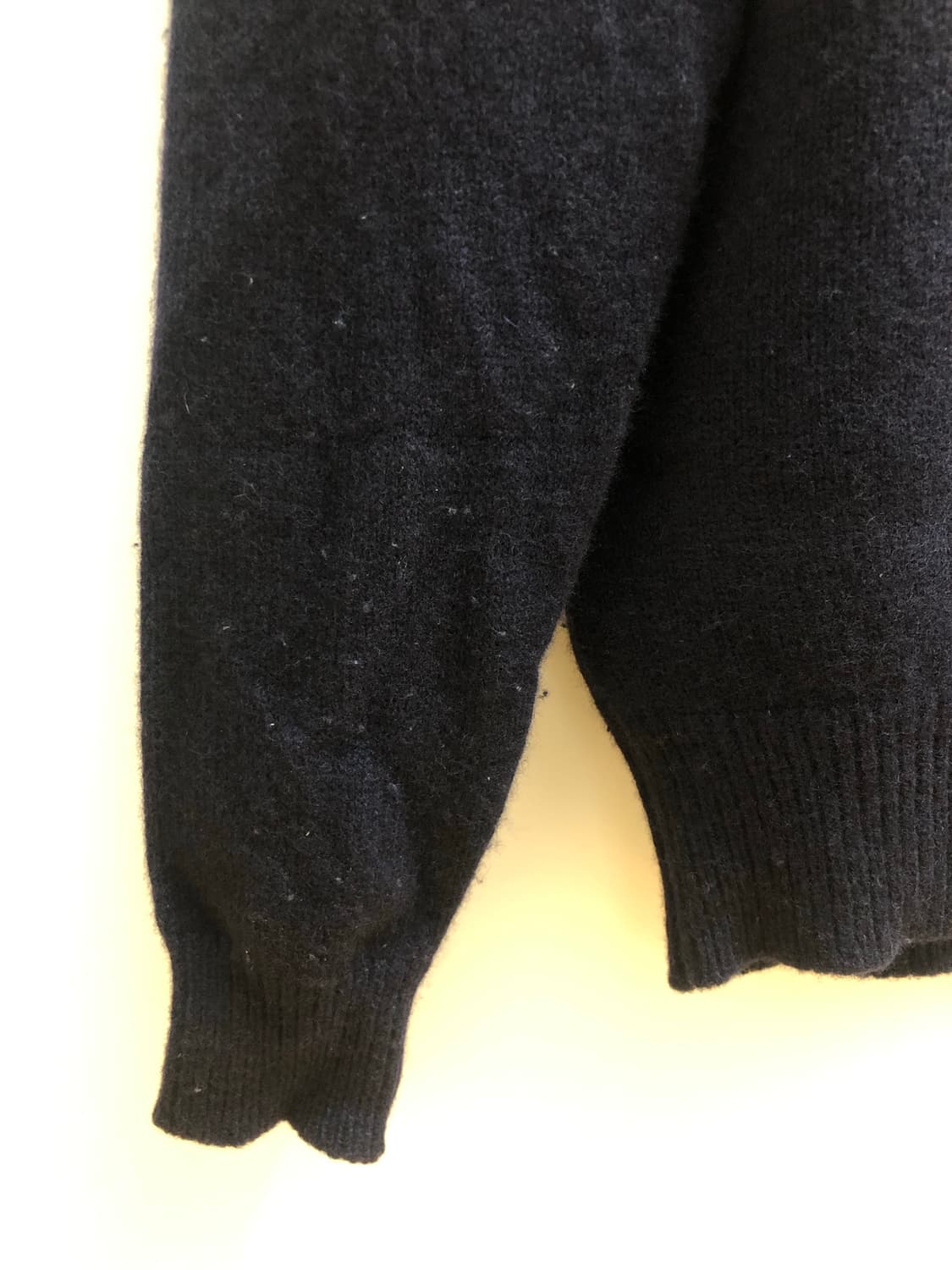 [남성XS] 메종키츠네 폭스헤드 니트 네이비 상품이미지9