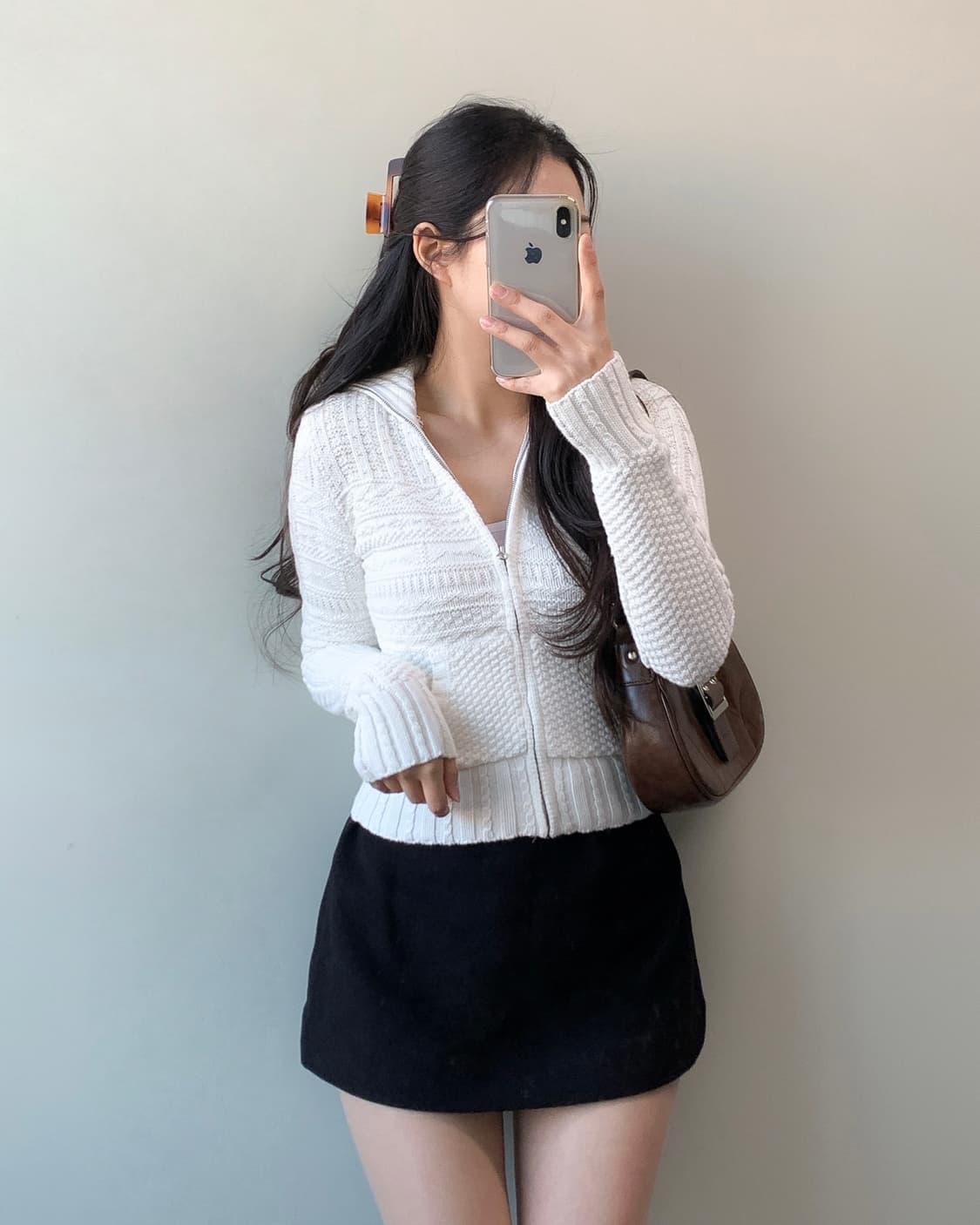 폴로 니트 집업 상품이미지3