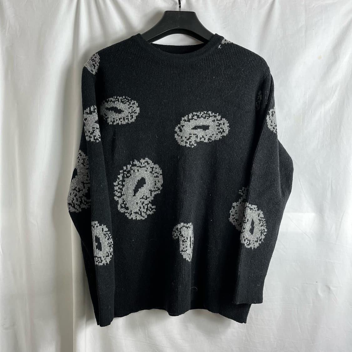 <L> 스투시 페이즐리 니트 상품이미지2