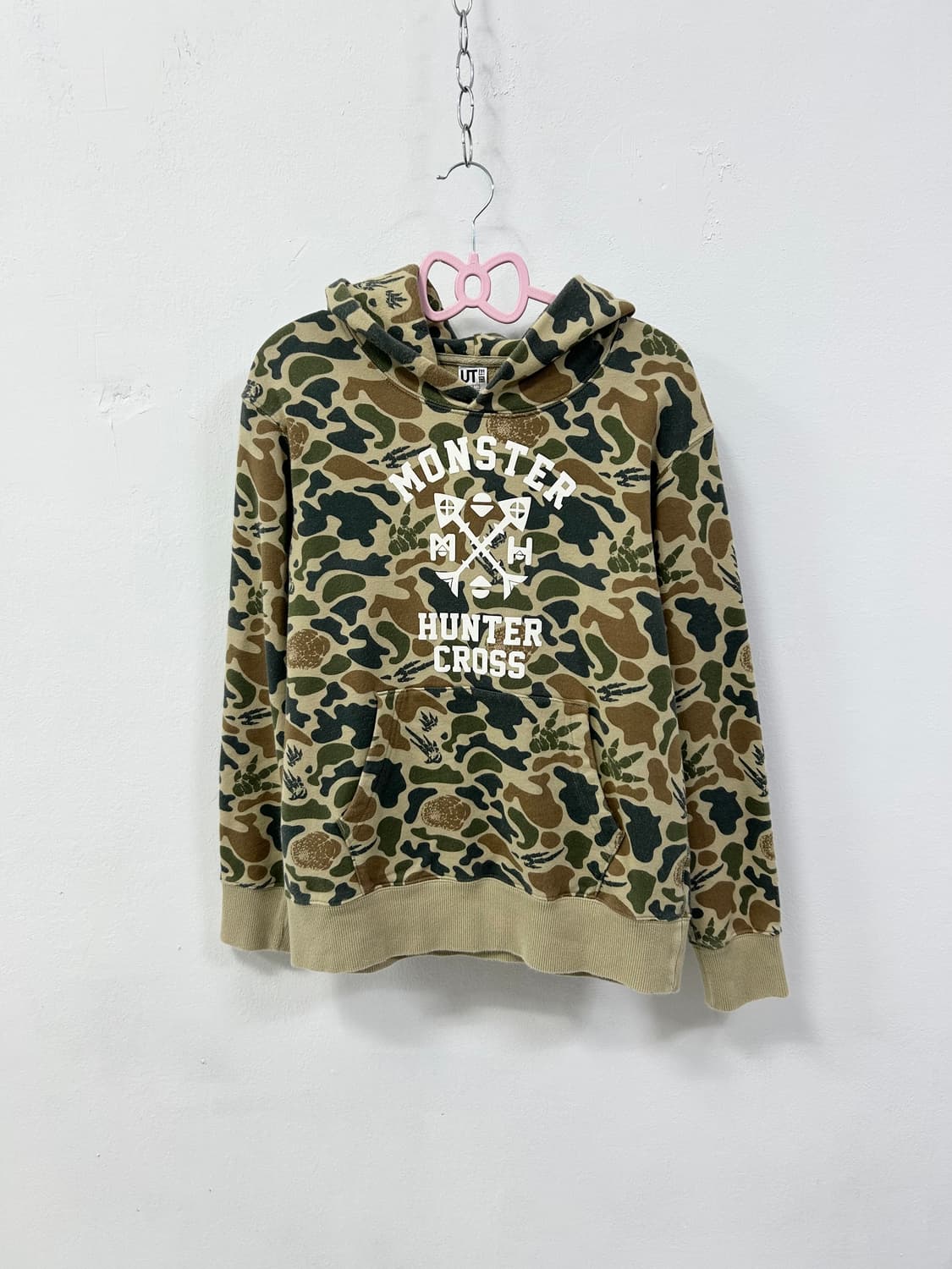 [UNIQLO] 유니클로 재팬 몬스터헌터 콜라보 카모 후드티 상품이미지3